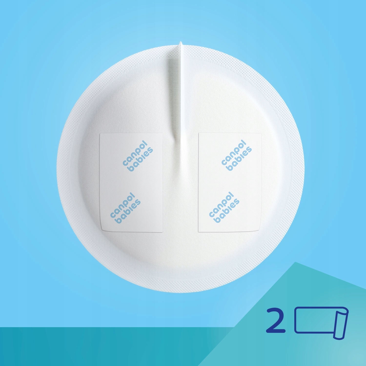 CANPOL BEBIOS: 3D Breathslable Ultra-absorvente almofadas de mama 30 pcs.