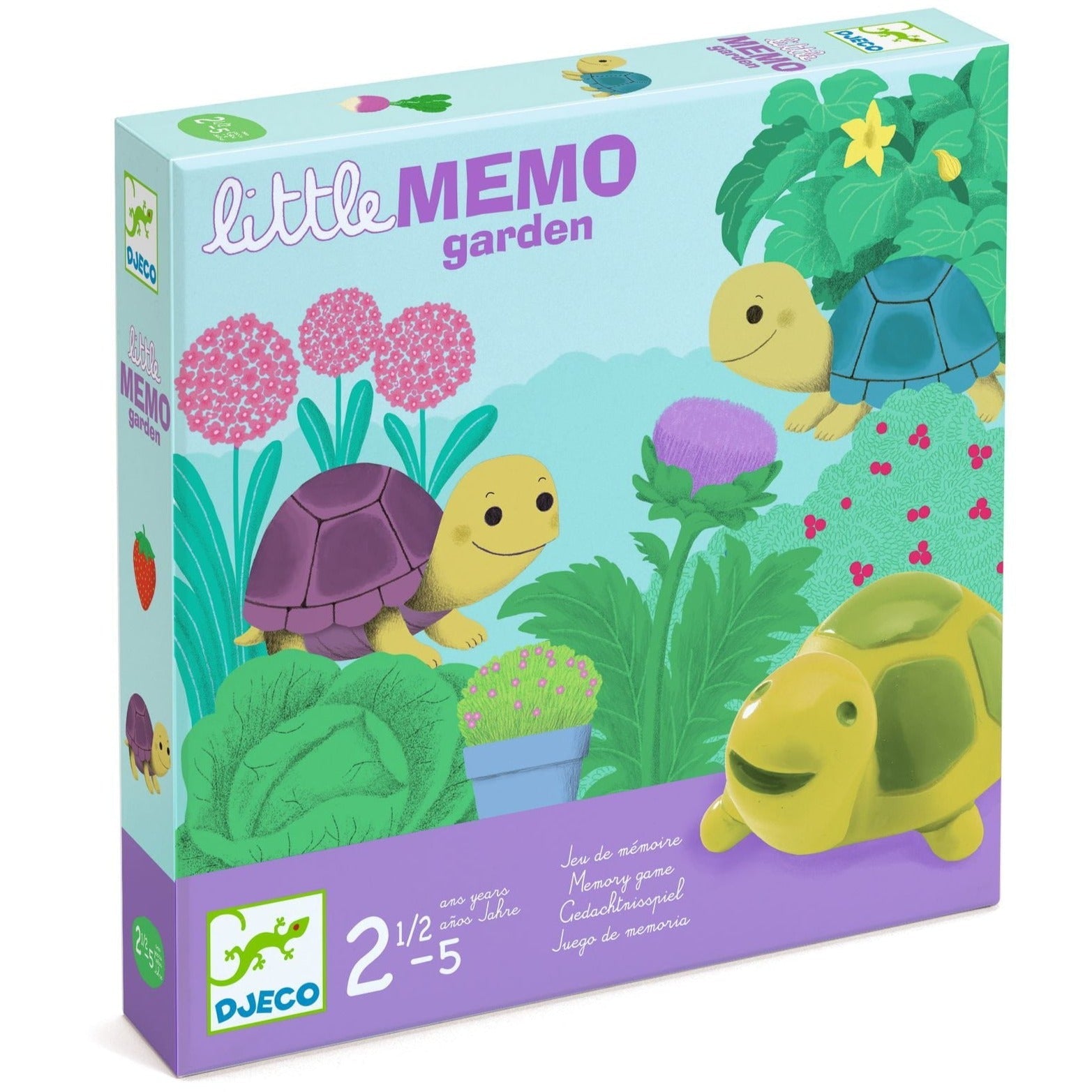 Игра за памет Djeco: Little Memo Garden
