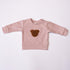 Kidealo: bluza miś Teddy Bear różowa - Noski Noski