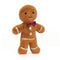 Jellycat: mascote de gengibre mascote Jolly Gingerbread Fred 19 cm