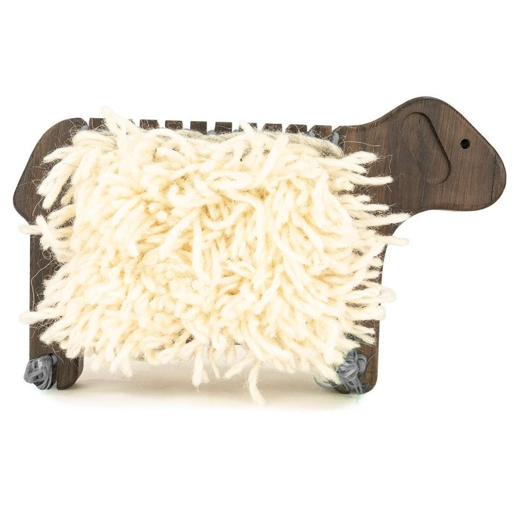 Bajo: mouton de tissage de métiers à métier en bois chêne noir