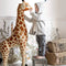 Kannerhome: Plush stoe Giraffe 135 cm
