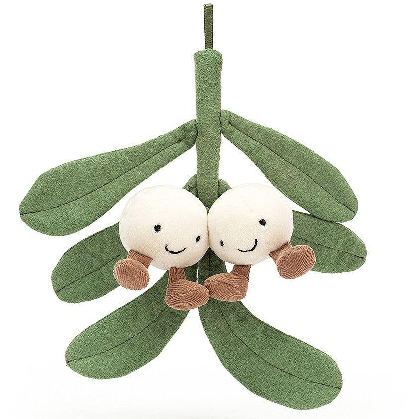 Jellycat: maskotka wesoła jemioła Amuseable Mistletoe 22 cm - Noski Noski