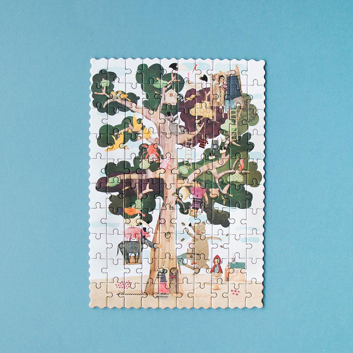 Londji puzzle kieszonkowe My Tree - Noski Noski