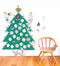 OMY: kalendarz adwentowy gigantyczna kolorowanka Christmas Tree - Noski Noski