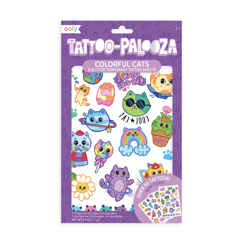 Ooly: zmywalne tatuaże Tatoo-Palooza - Noski Noski