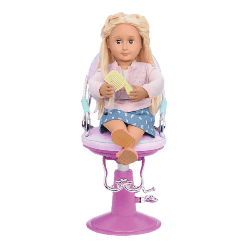 Our Generation: fotel fryzjerski dla lalki Sitting Pretty - Noski Noski