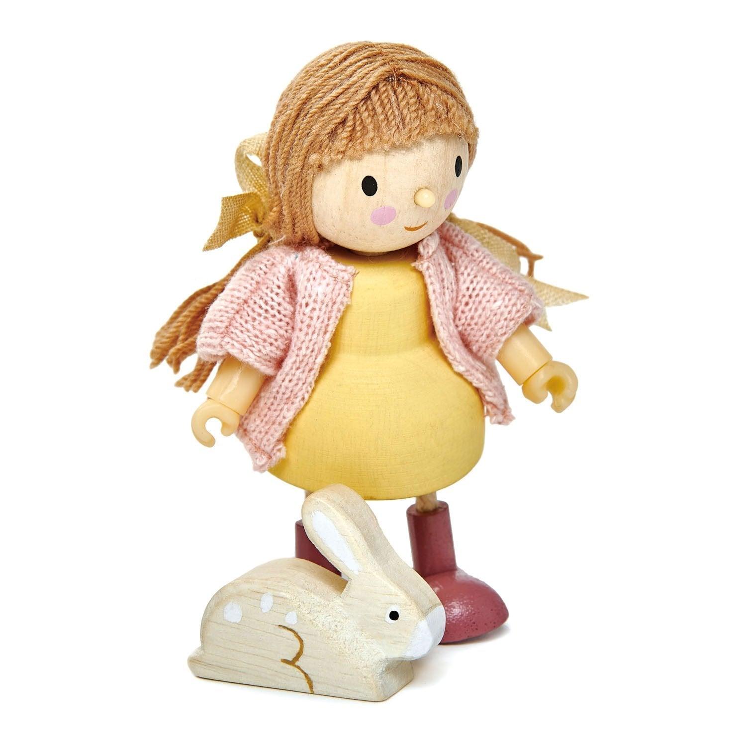 Tender Leaf Toys: laleczka Amy i jej królik - Noski Noski
