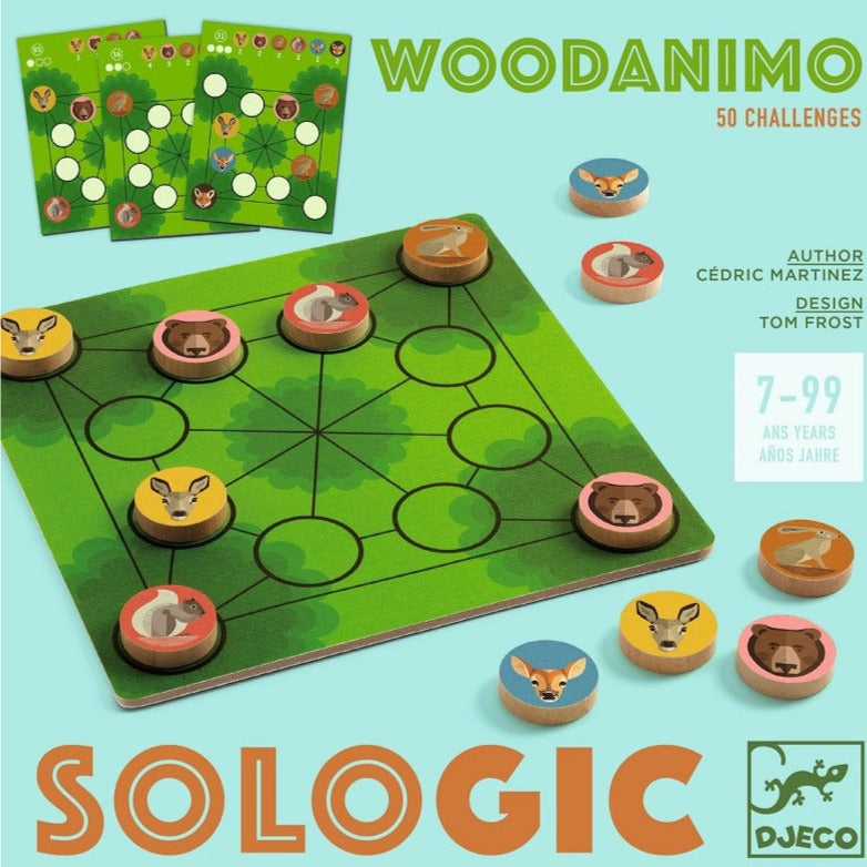 DJECO: „Woodanimo“ dėlionės žaidimas